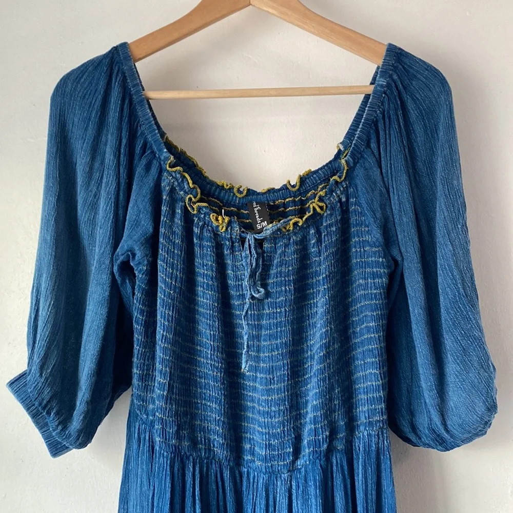 Sacred Threads S/M Off Shoulder Dress - Picture 2 of 10